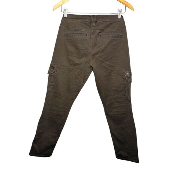 Express ankle skinny Stella cargo pants olive army green size 8 - Picture 5 of 6